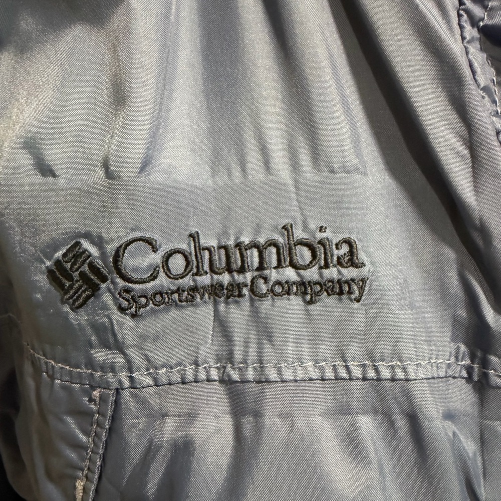 Columbia Sportswear Blue Rain/Windbreaker Jacket - Picture 6 of 7
